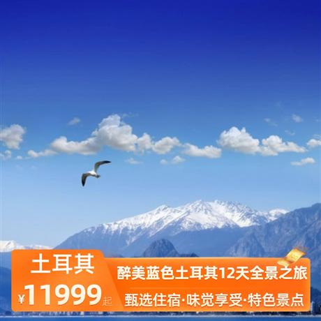 醉美藍色土耳其12天全景之旅連住2晚卡帕+2 晚海邊酒店+1 晚溫泉酒店+1 晚民宿體驗+2晚伊斯坦布爾+1晚恰納卡萊五星